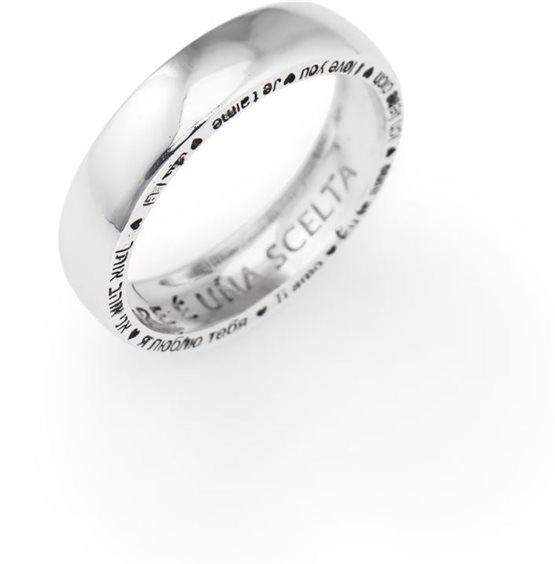 Ring Amen Amore in Silver FETAB-10 - FETAB-10